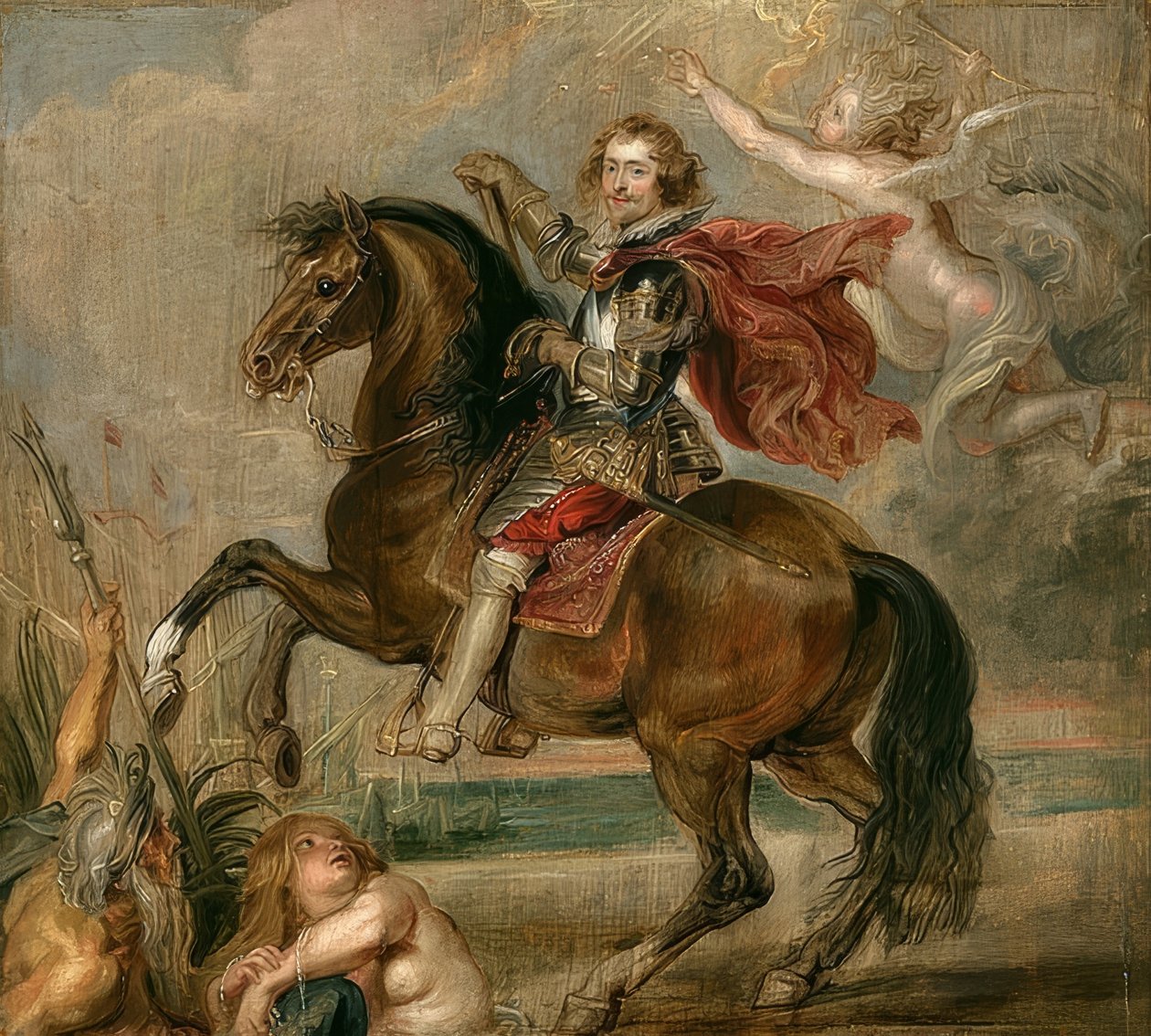 Buckingham hercegének portréja lóháton. 1625 alkotó: Peter Paul Rubens