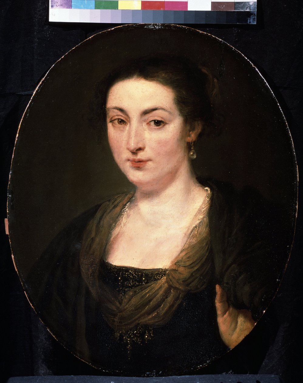 Isabella Brant (1591-1626) portréja (Isabella Brant portréja). Peter Paul (Pierre-Paul) Rubens (vagy Peter Paul vagy Petrus Paulus) festménye (1577-1640). Olaj, fa, 60 x 49 cm, 1615-1620 körül. Flamand művészet, barokk stílus. Pouc Szépművészeti Múzeum alkotó: Peter Paul Rubens