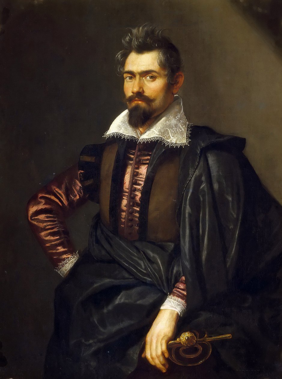 Caspar Schoppe portréja 1576-1649, 1606 körül. alkotó: Peter Paul Rubens