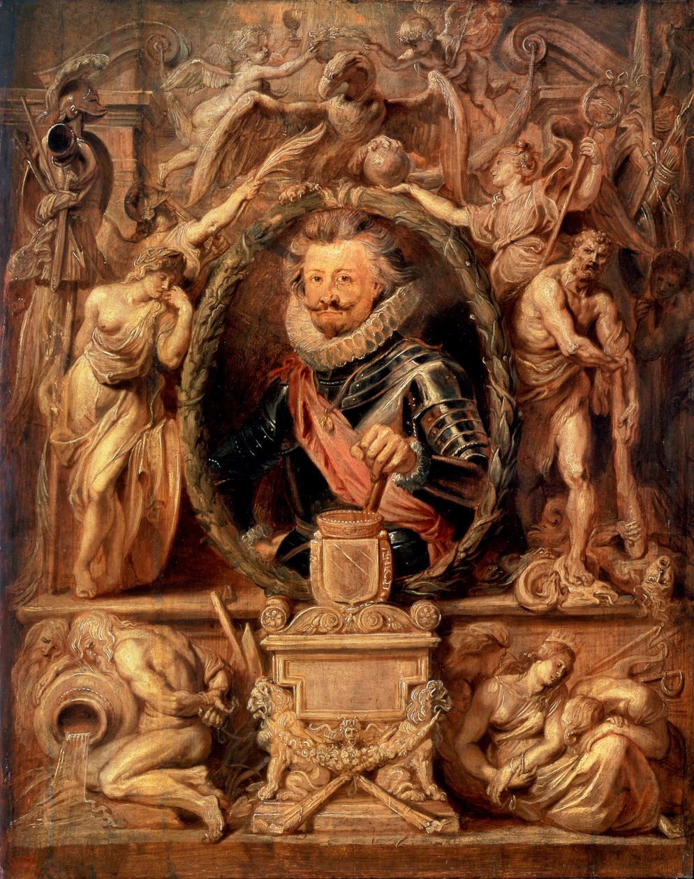 Charles Bonaventure de Longueval portréja, Comte de Bucquoy, 1571-1621, 1621. alkotó: Peter Paul Rubens