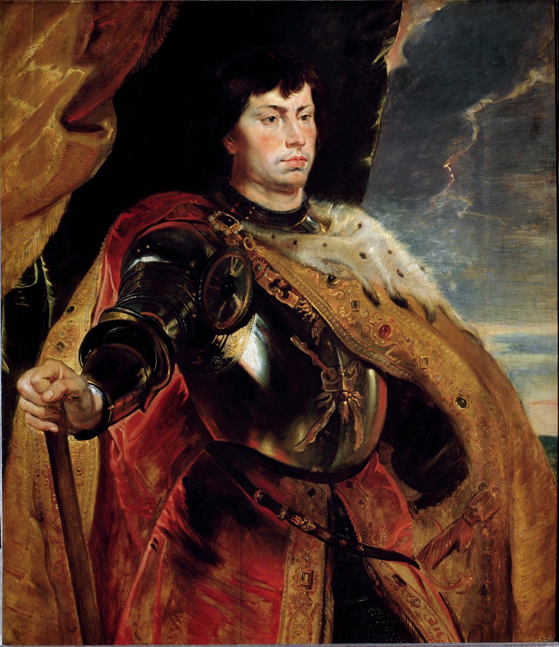 Temerary Károly portréja alkotó: Peter Paul Rubens