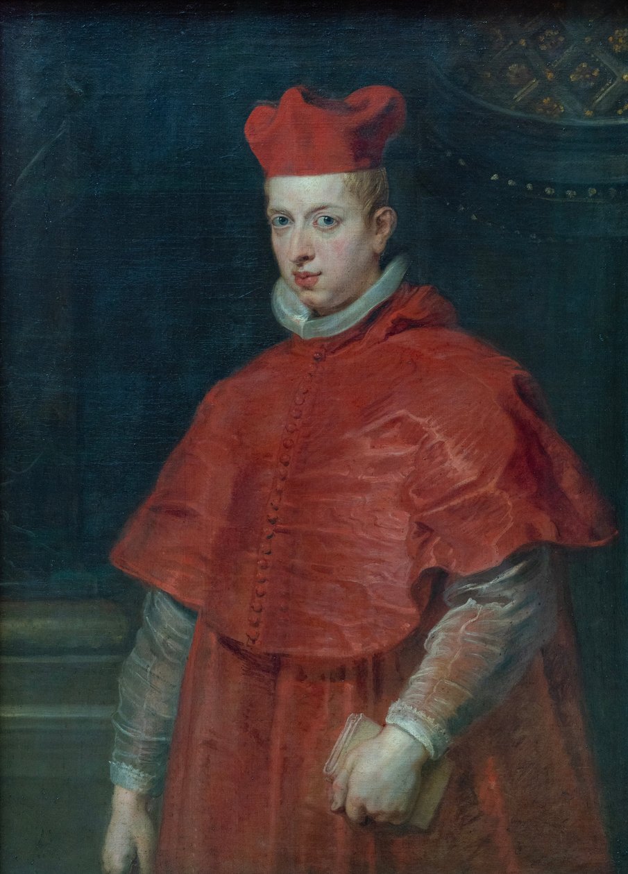 Don Fernando, spanyol kardinális-infáns portréja alkotó: Peter Paul Rubens