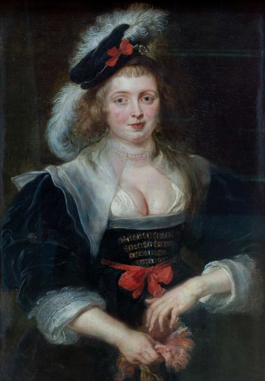 Helena Fourment portréja alkotó: Peter Paul Rubens