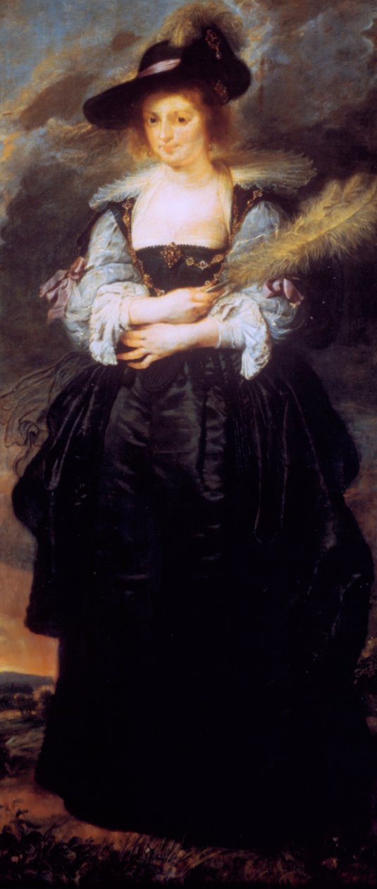 Helena Fourment portréja, c1630-32 alkotó: Peter Paul Rubens