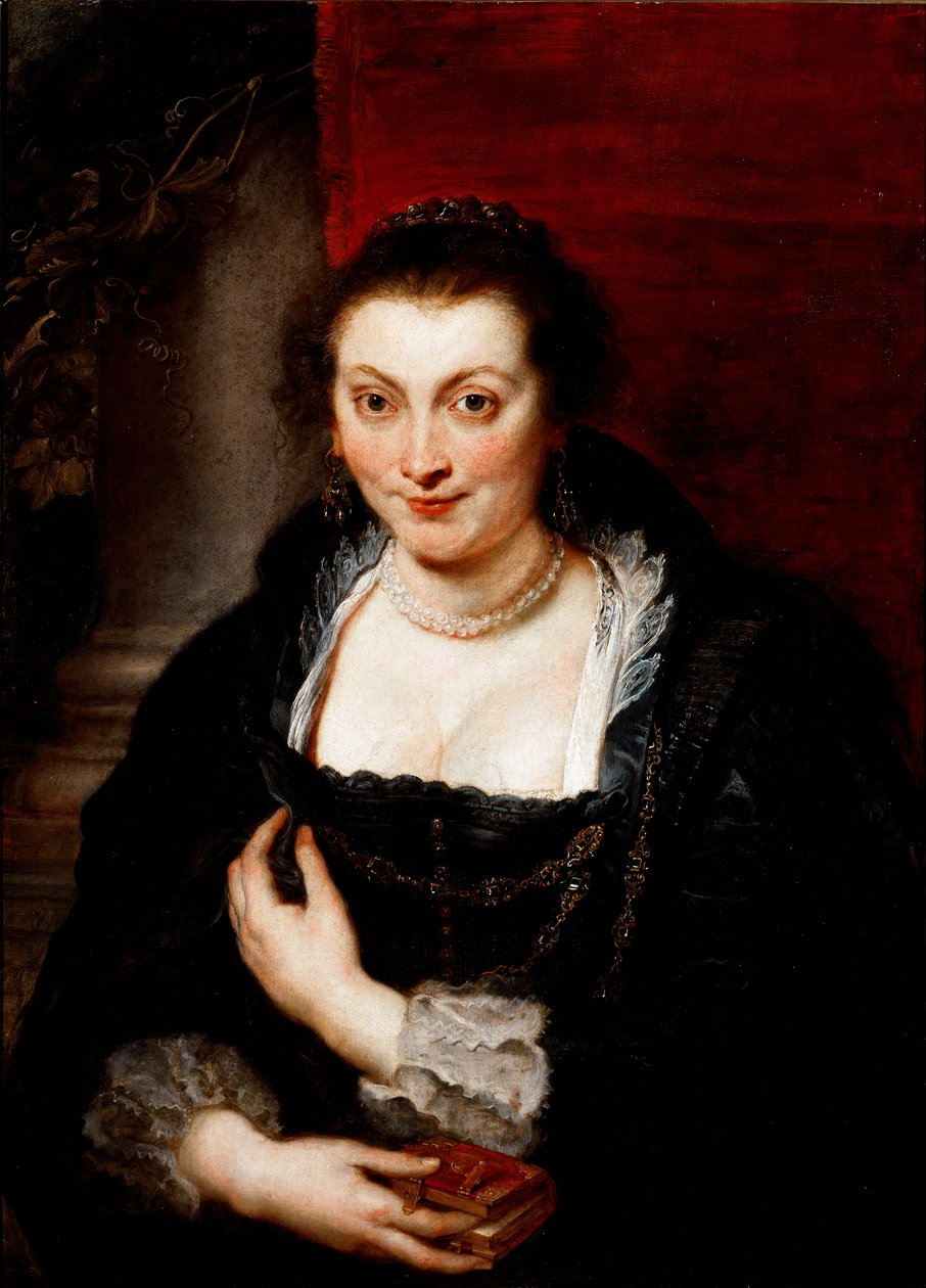 Isabella Brandt, a festő feleségének portréja Peter Paul (Pierre-Paul) Rubens (vagy Peter Paul vagy Petrus Paulus) festménye (1577-1640) 1620 kb. Nap. 86x62 cm Firenze, Galleria degli Uffizi (Irodák) alkotó: Peter Paul Rubens