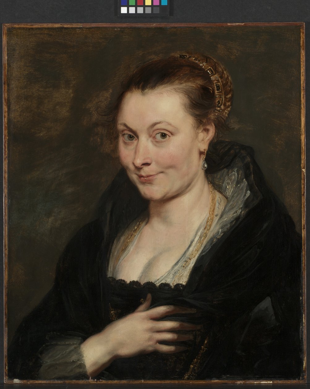 Isabella Brant portréja, 1620-25 körül alkotó: Peter Paul Rubens