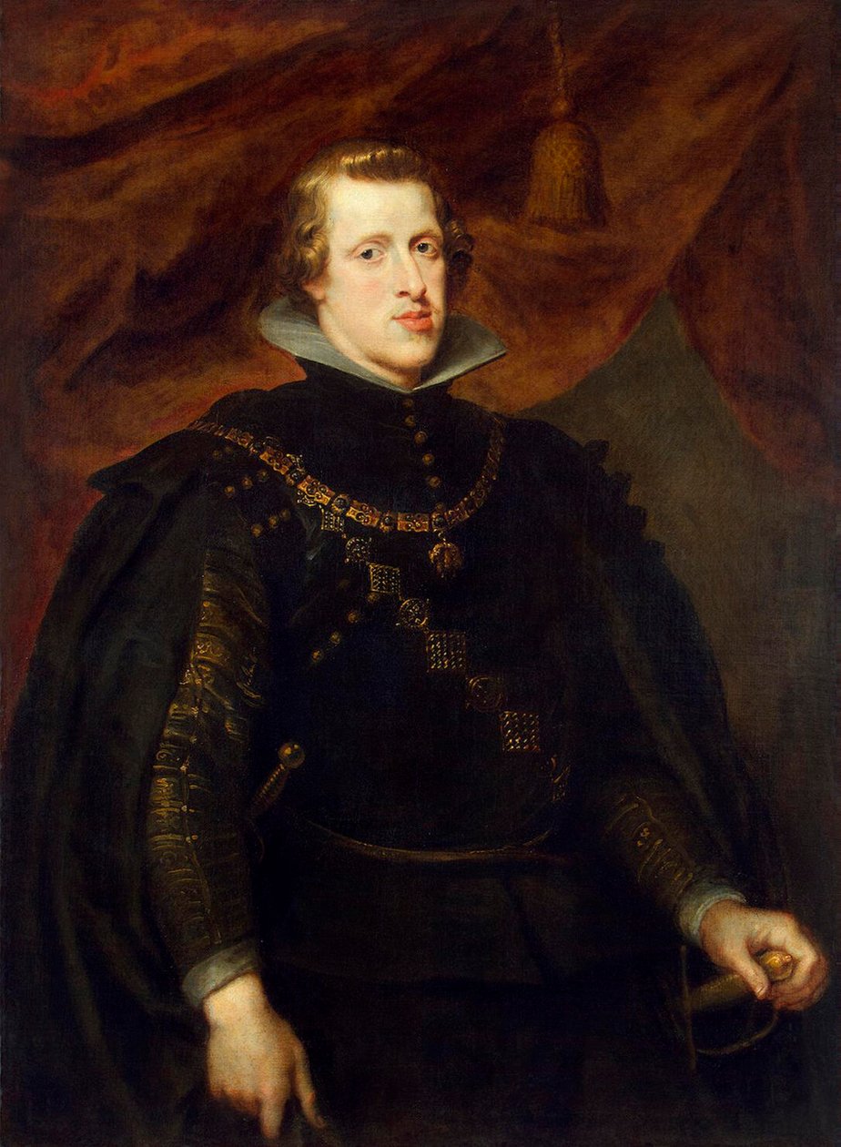 IV. Fülöp spanyol, spanyol holland és portugál király portréja, 1628-1629 alkotó: Peter Paul Rubens