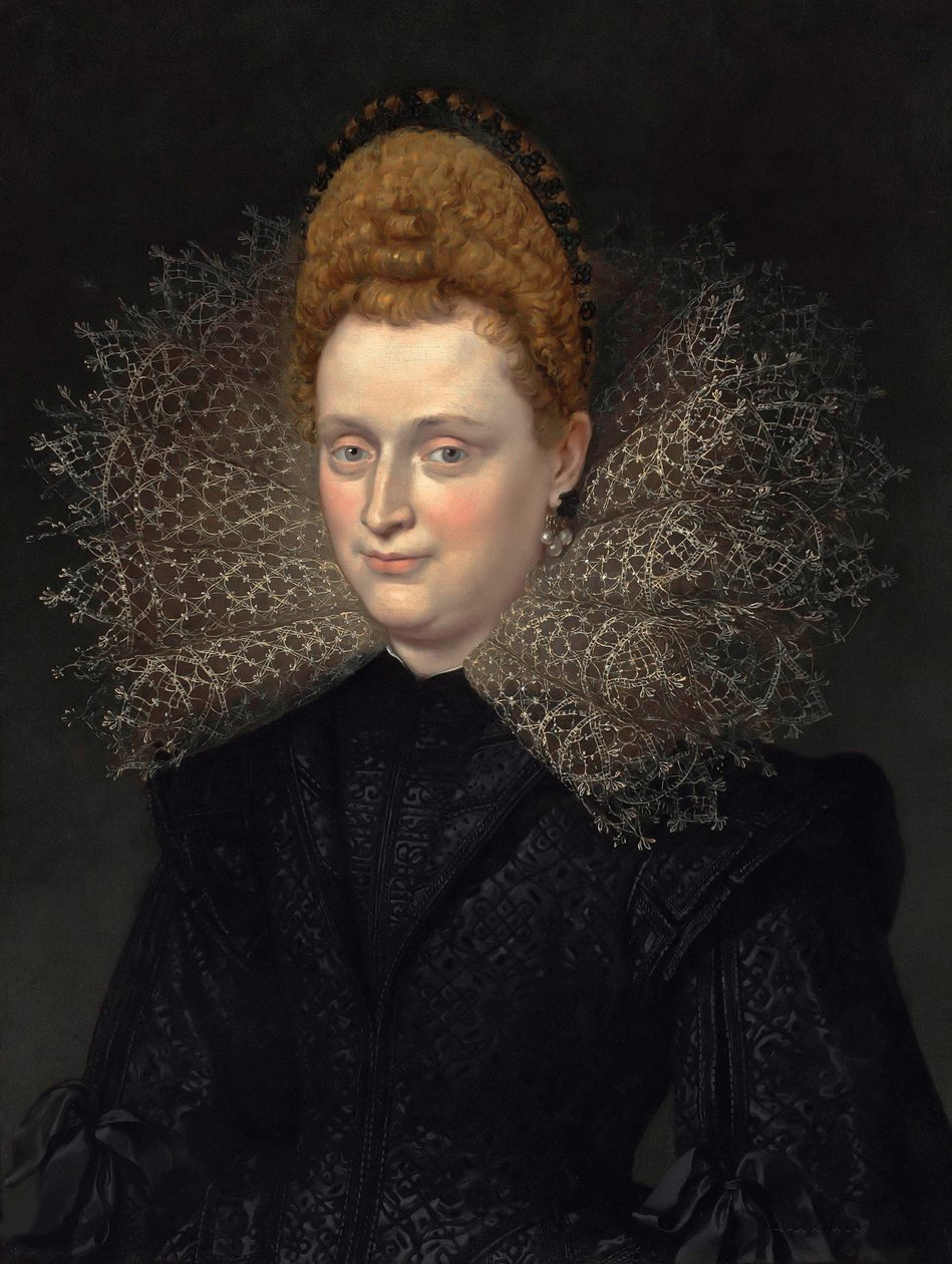 Margherita Gonzaga 1591-1632 lotharingiai hercegnő portréja. alkotó: Peter Paul, Rubens