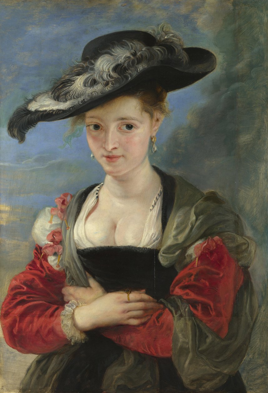 Susanna Lunden portréja A szalmakalap, 1622-1625 alkotó: Peter Paul Rubens