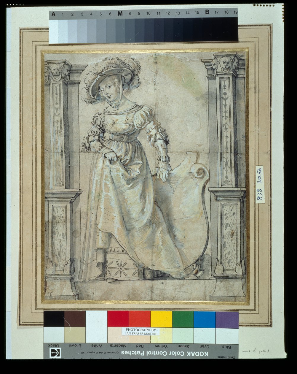 Hölgy portréja (toll és tinta mosással, papíron) alkotó: Peter Paul Rubens