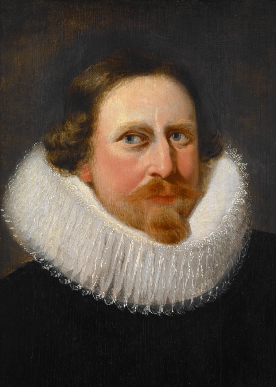 Férfi portréja nyakfodros gallérban alkotó: Peter Paul Rubens
