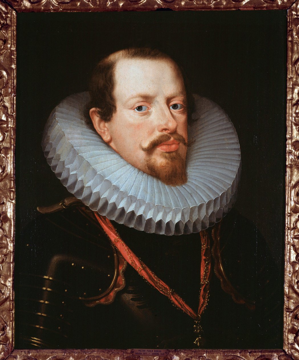 Egy flamand úriember portréja fodrászattal (olaj, vászon) alkotó: Peter Paul Rubens