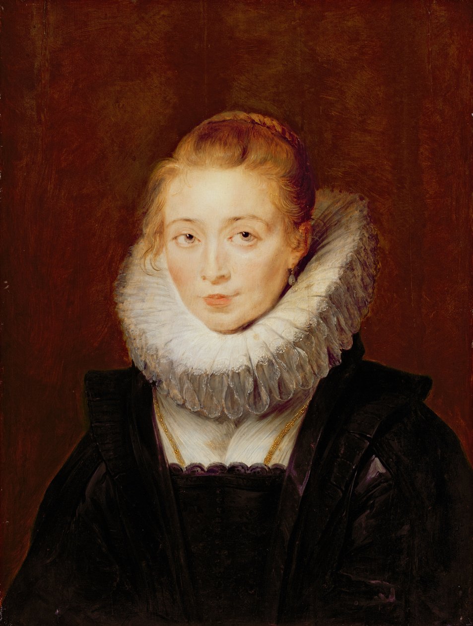 Az Infanta Isabella díszleányának portréja alkotó: Peter Paul Rubens