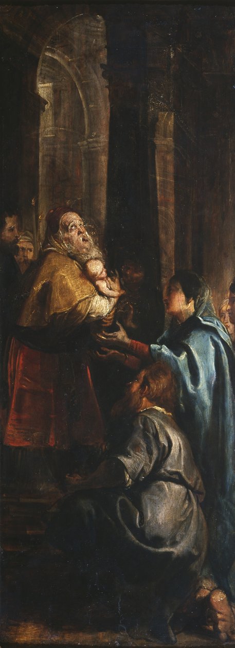 Bemutató a templomban alkotó: Peter Paul Rubens