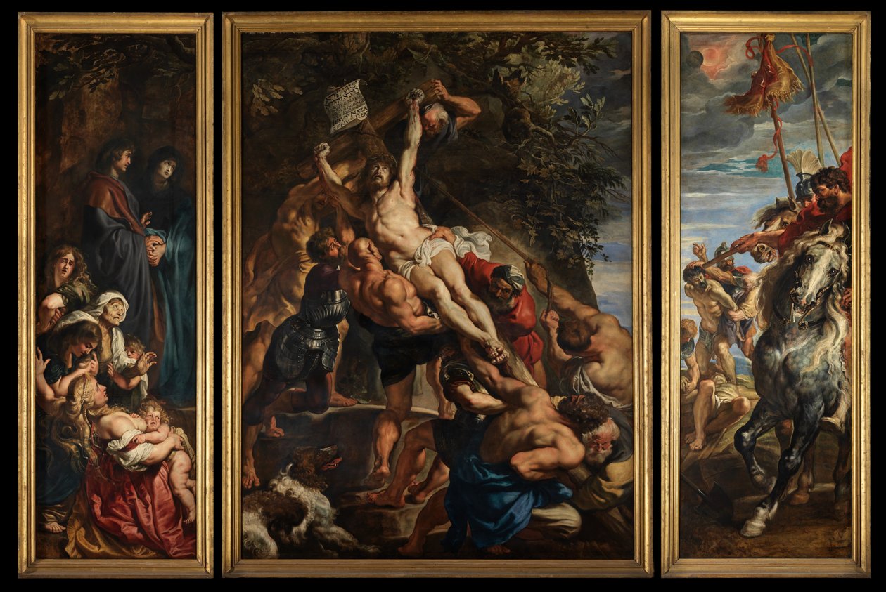 Keresztemelés, 1610-11 körül (olaj a panelen) alkotó: Peter Paul Rubens
