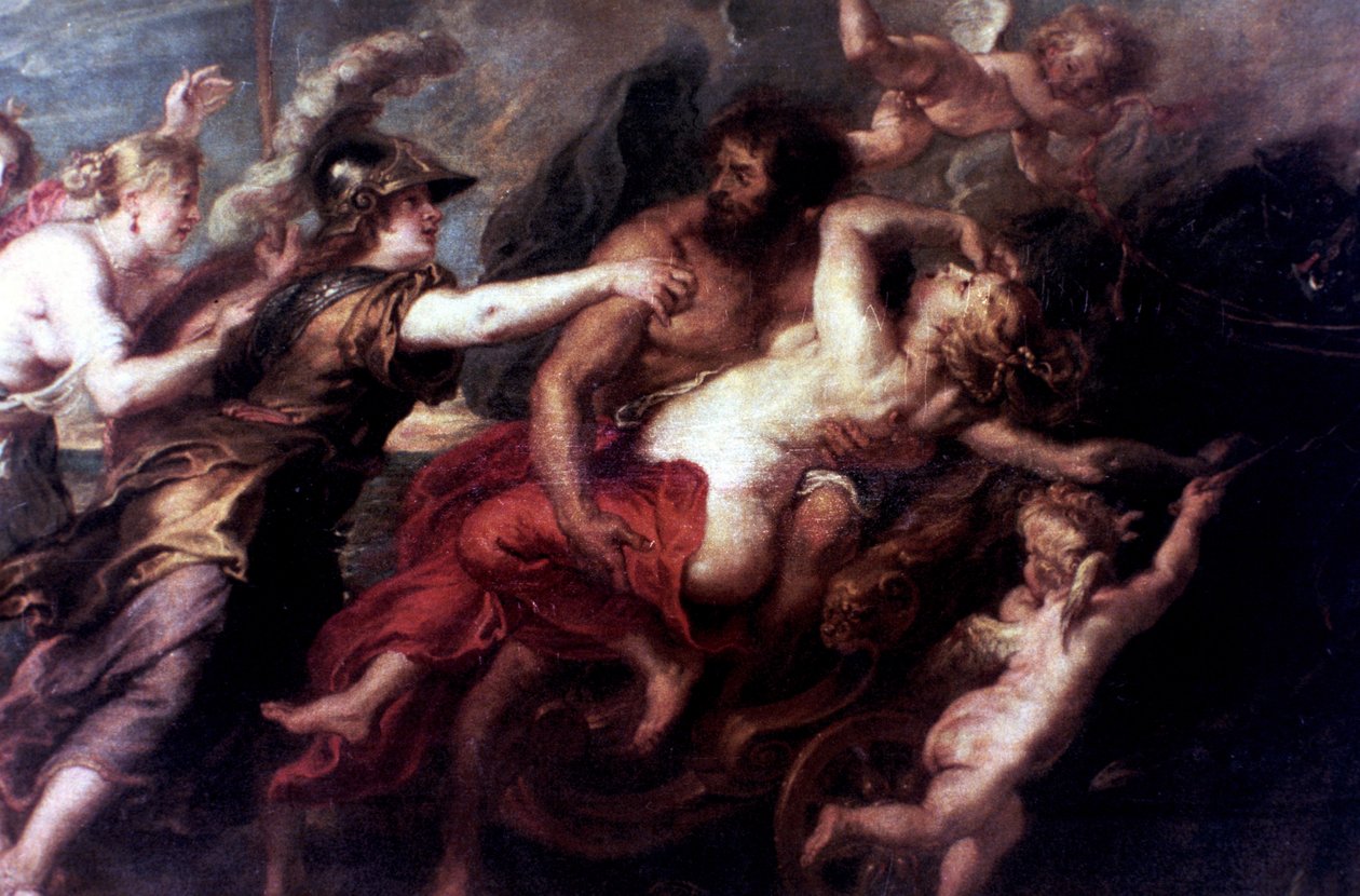 Proserpina megerőszakolása alkotó: Peter Paul Rubens