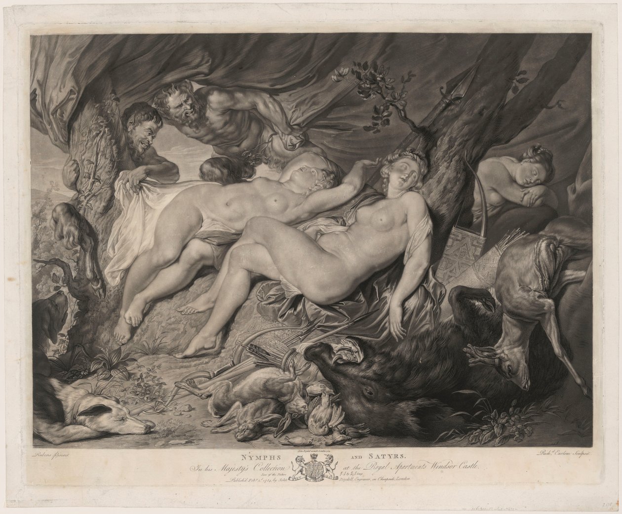 Diana pihenése alkotó: Peter Paul Rubens