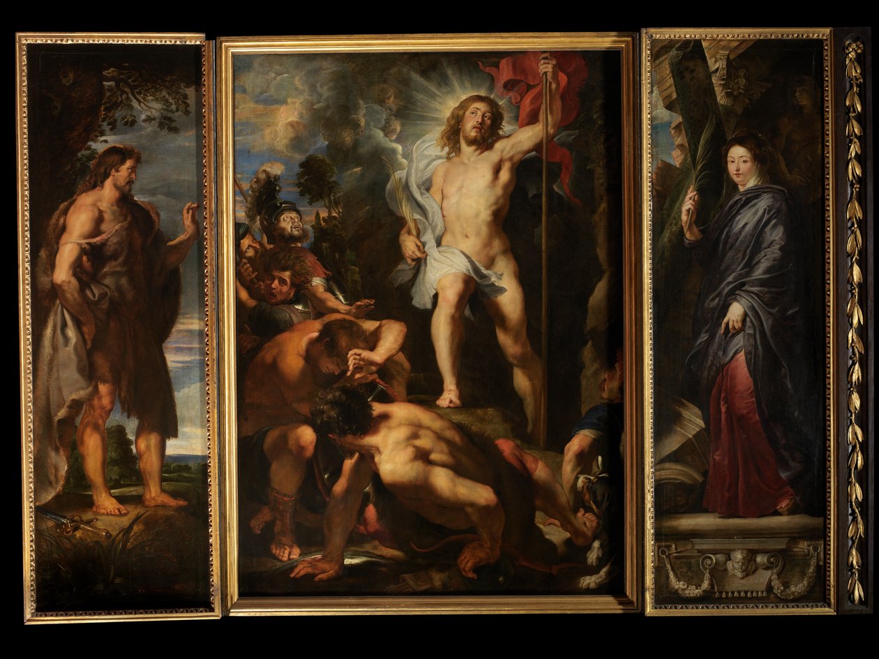 Krisztus feltámadása, 1611-1612 körül (olaj, tábla) alkotó: Peter Paul Rubens