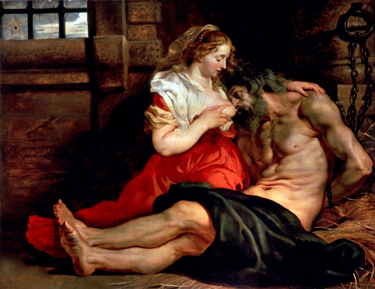 Római Szeretetszolgálat, 1612. alkotó: Peter Paul Rubens