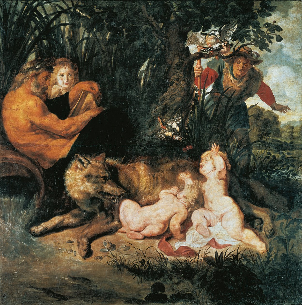 Romulus és Remus (olaj, vászon) alkotó: Peter Paul Rubens