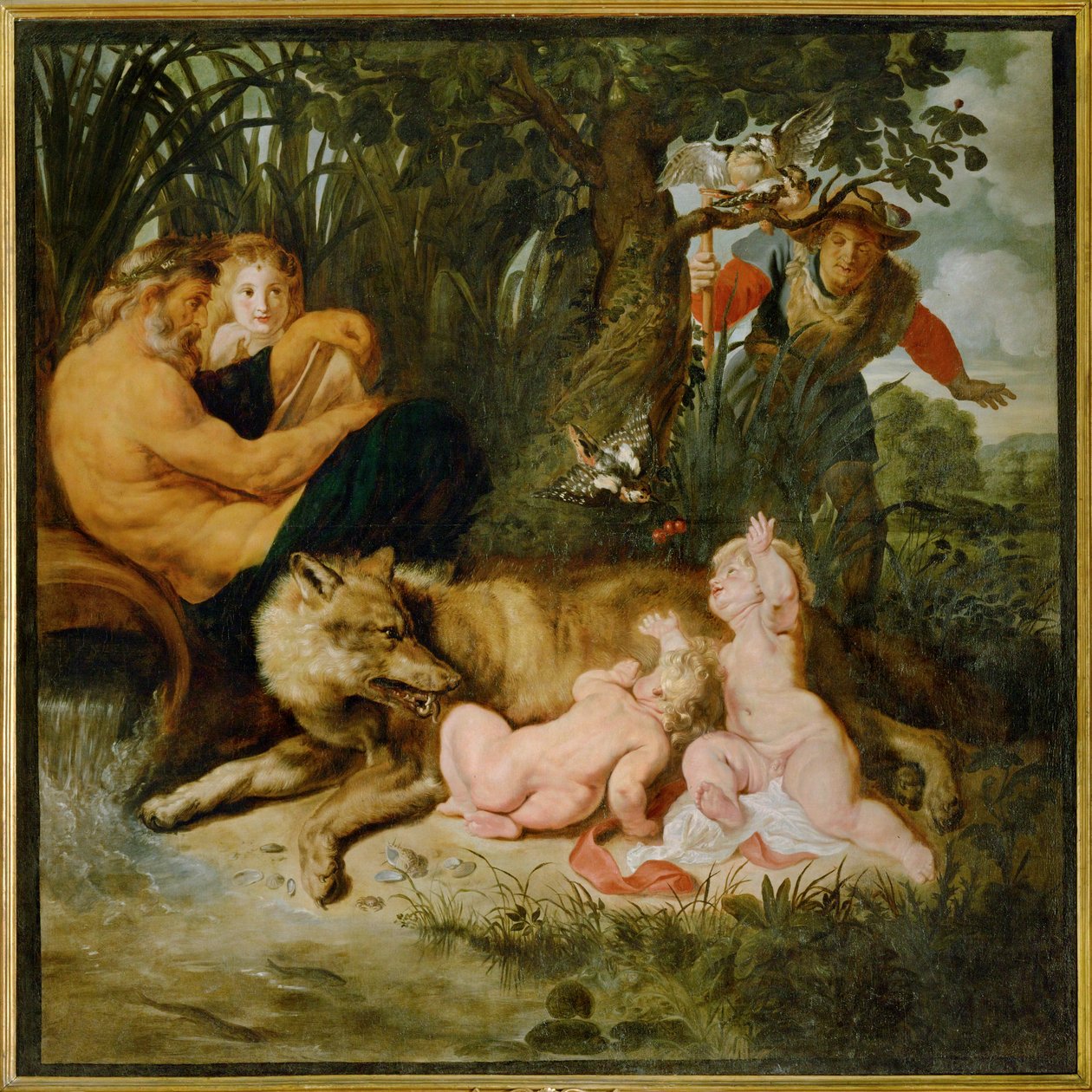 Romulus és Remus (festmény vászonra) alkotó: Peter Paul Rubens
