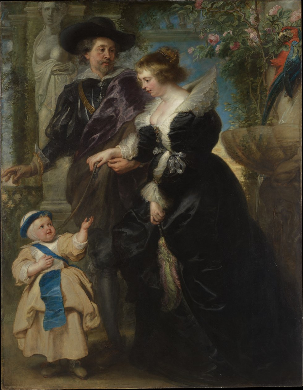 Rubens, Helena Fourment (1614-1673) és fiuk, Frans (1633-1678) alkotó: Peter Paul Rubens