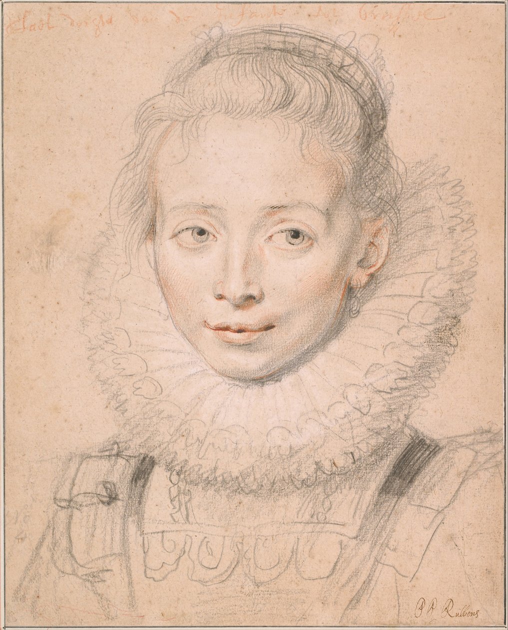 Rubenss lánya, Clara Serena így nevezték Izabella csecsemő díszleányának, 1623 körül alkotó: Peter Paul Rubens