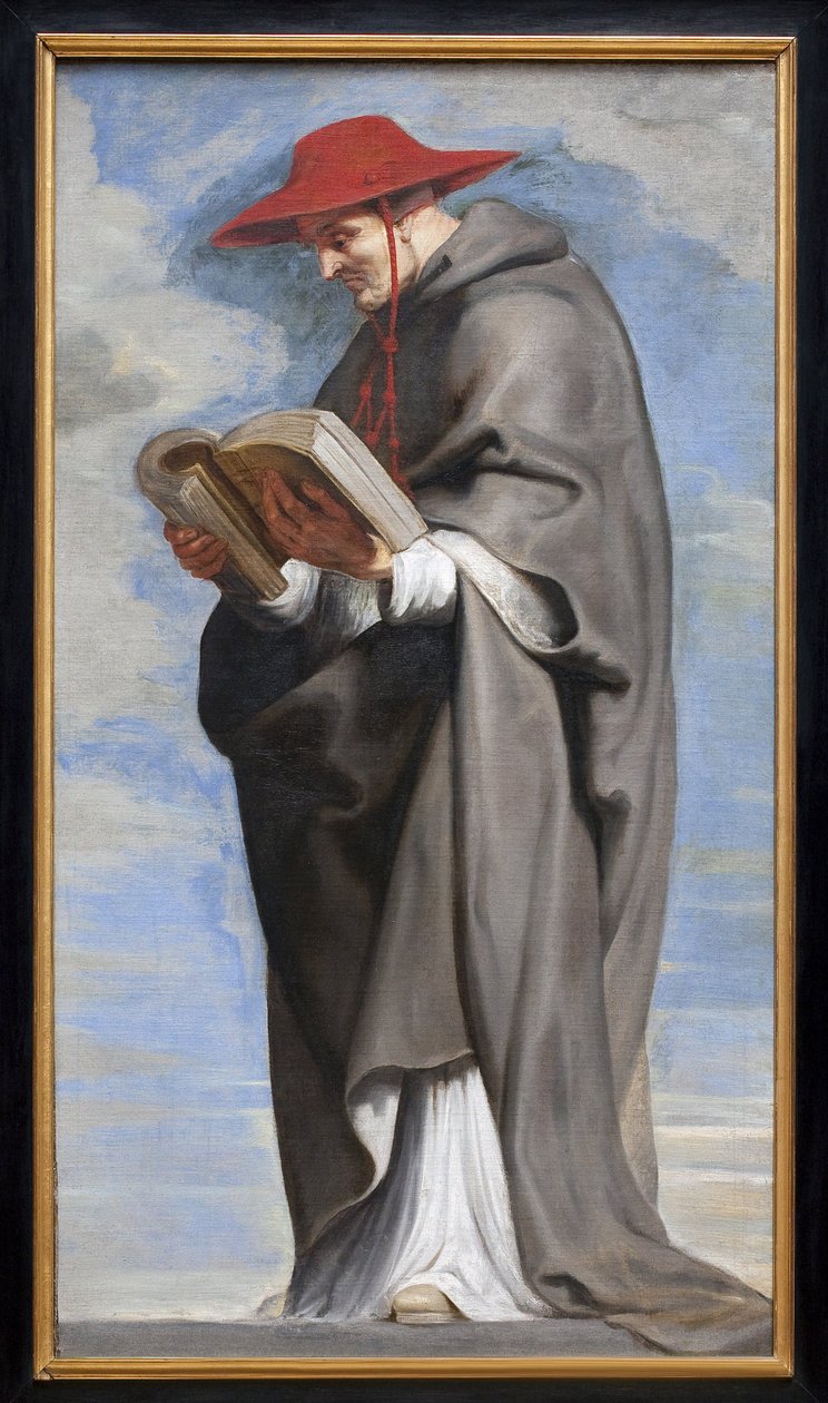Szent Bonaventúra. (Az extázisban lévő Szent Ferenc medál). A ferences iskola által a 16. század végéig kevéssé becsült szent tanát a Contre Reforme teológusai is tiszteletben tartották. Jelenetek e szent életéből ar alkotó: Peter Paul Rubens