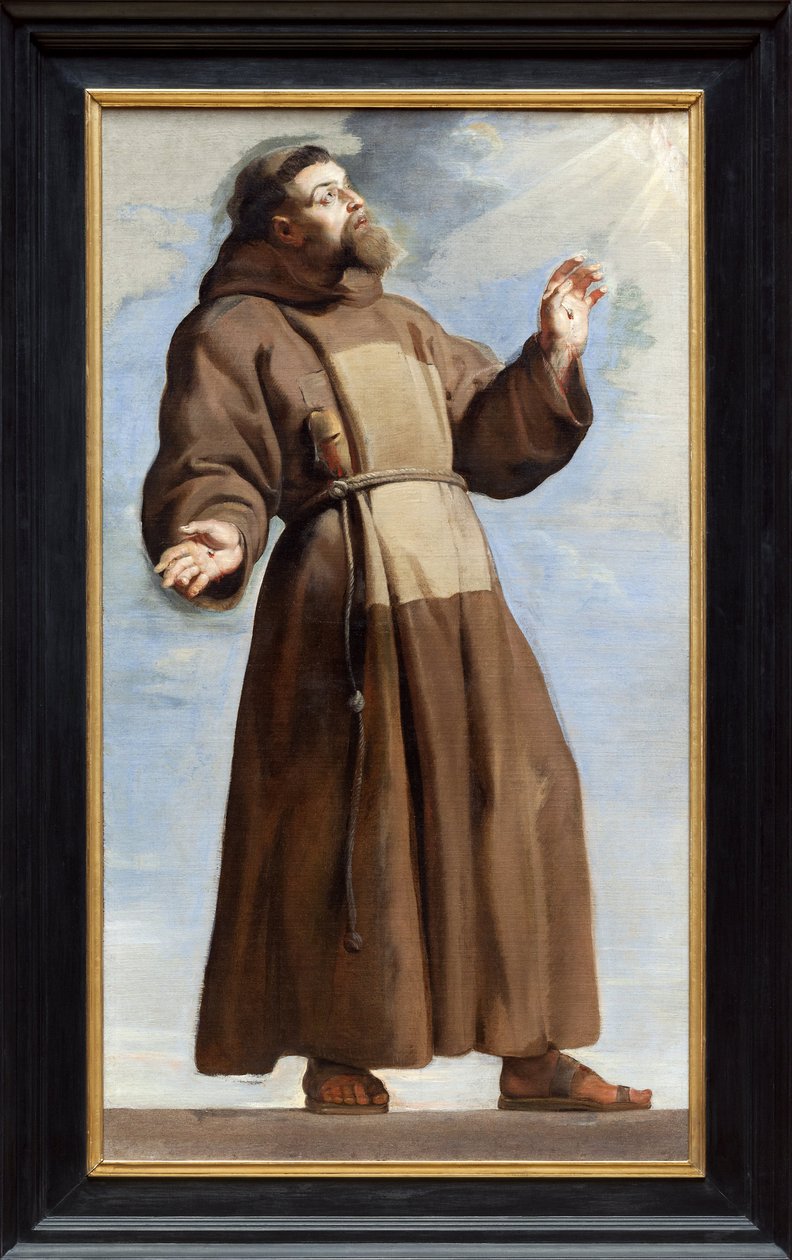 Szent Ferenc Estasyban (olaj, vászon) alkotó: Peter Paul Rubens