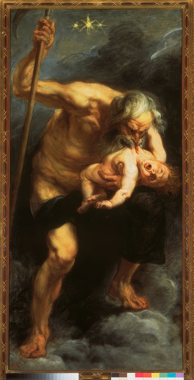A Szaturnusz felfal egy fiút alkotó: Peter Paul Rubens