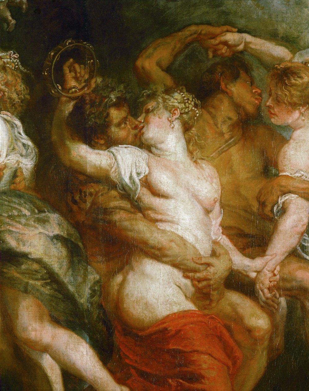 Szatír ölelkezik egy bacchánsnővel (olaj, vászon) alkotó: Peter Paul Rubens