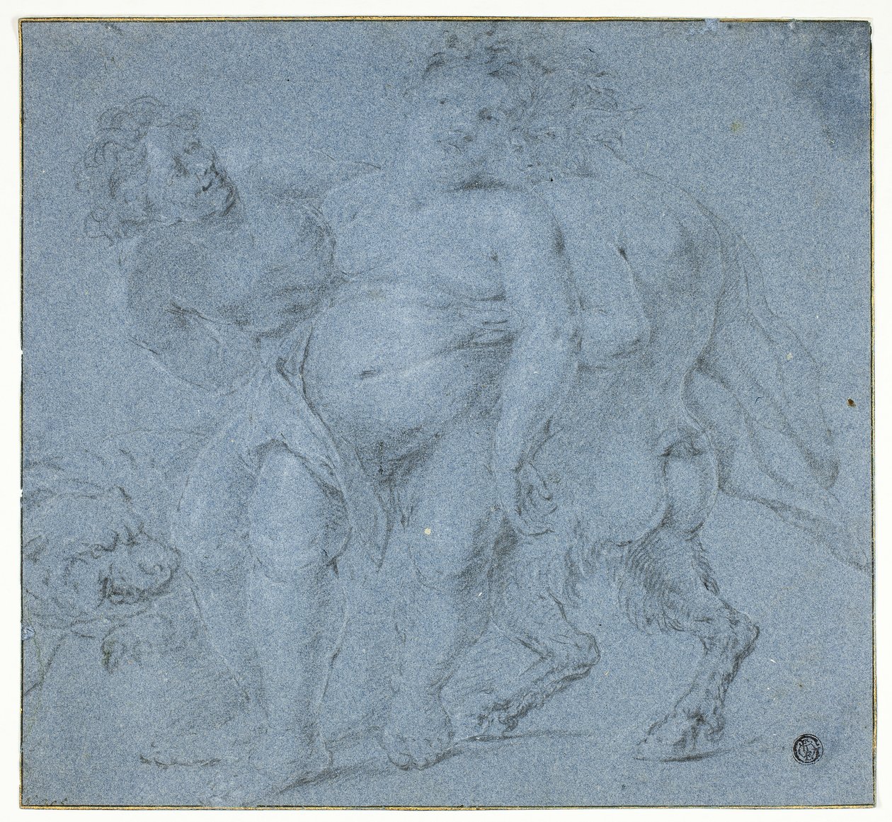 Silenus Két szatír által támogatott alkotó: Peter Paul Rubens
