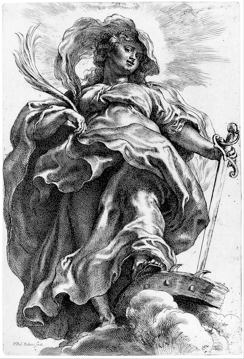 Alexandriai Szent Katalin alkotó: Peter Paul Rubens