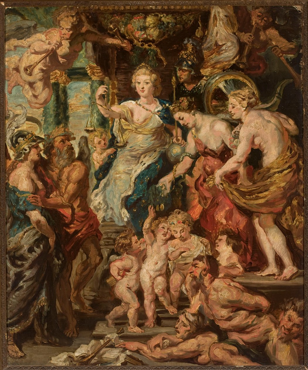 Maria de’ Medici boldog uralkodása alkotó: Peter Paul Rubens