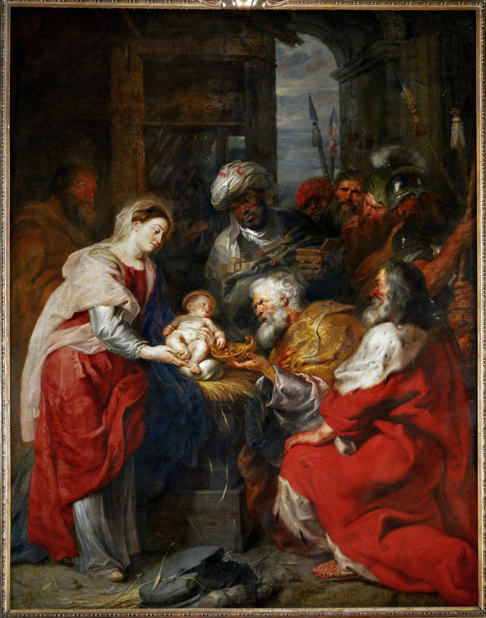 A bölcsek imádása (festmény, vászon) alkotó: Peter Paul Rubens