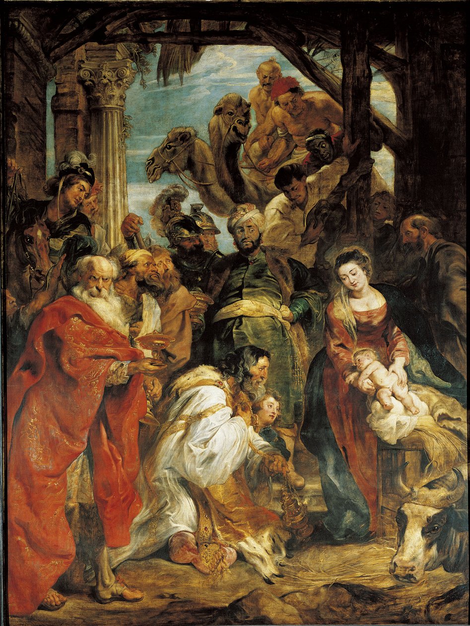 A mágusok imádása, 1624 alkotó: Peter Paul Rubens