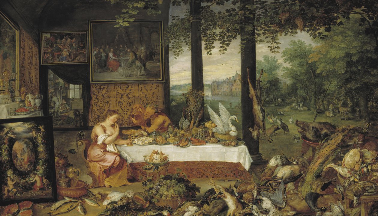 Az íz allegóriája alkotó: Peter Paul Rubens