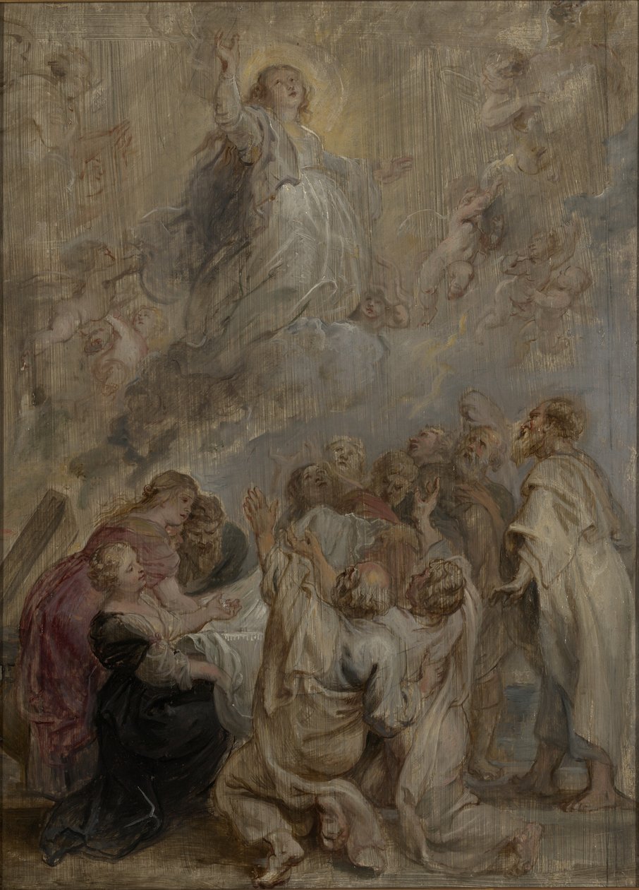 Szűz mennybemenetele, 1636-38 alkotó: Peter Paul Rubens