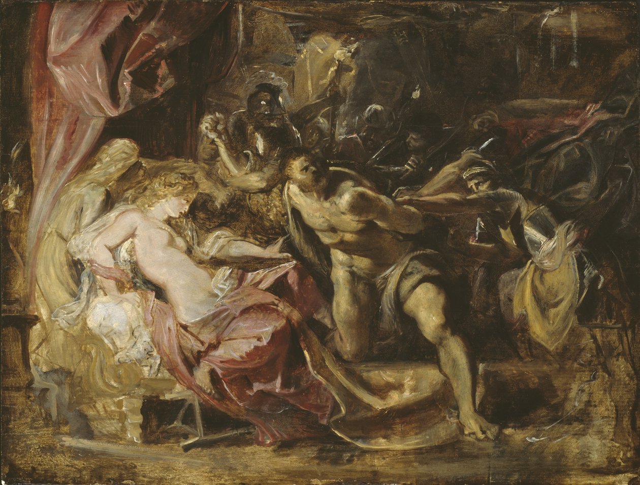 Sámson elfoglalása, 1609-10 alkotó: Peter Paul Rubens