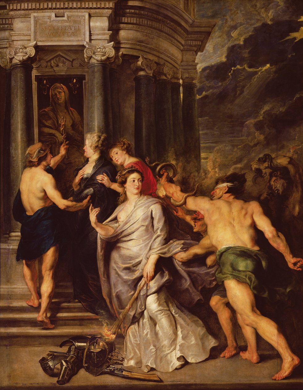 A béke megkötése alkotó: Peter Paul Rubens