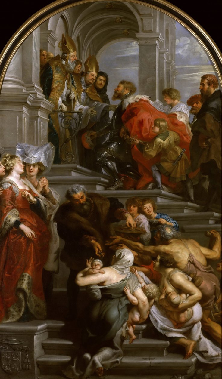 Szent Bavo megtérése, 1623-1624. alkotó: Peter Paul Rubens