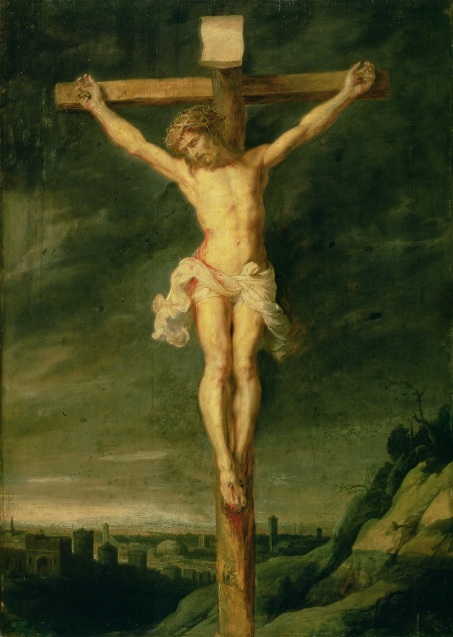 A keresztre feszítés (olaj, vászon) alkotó: Peter Paul Rubens