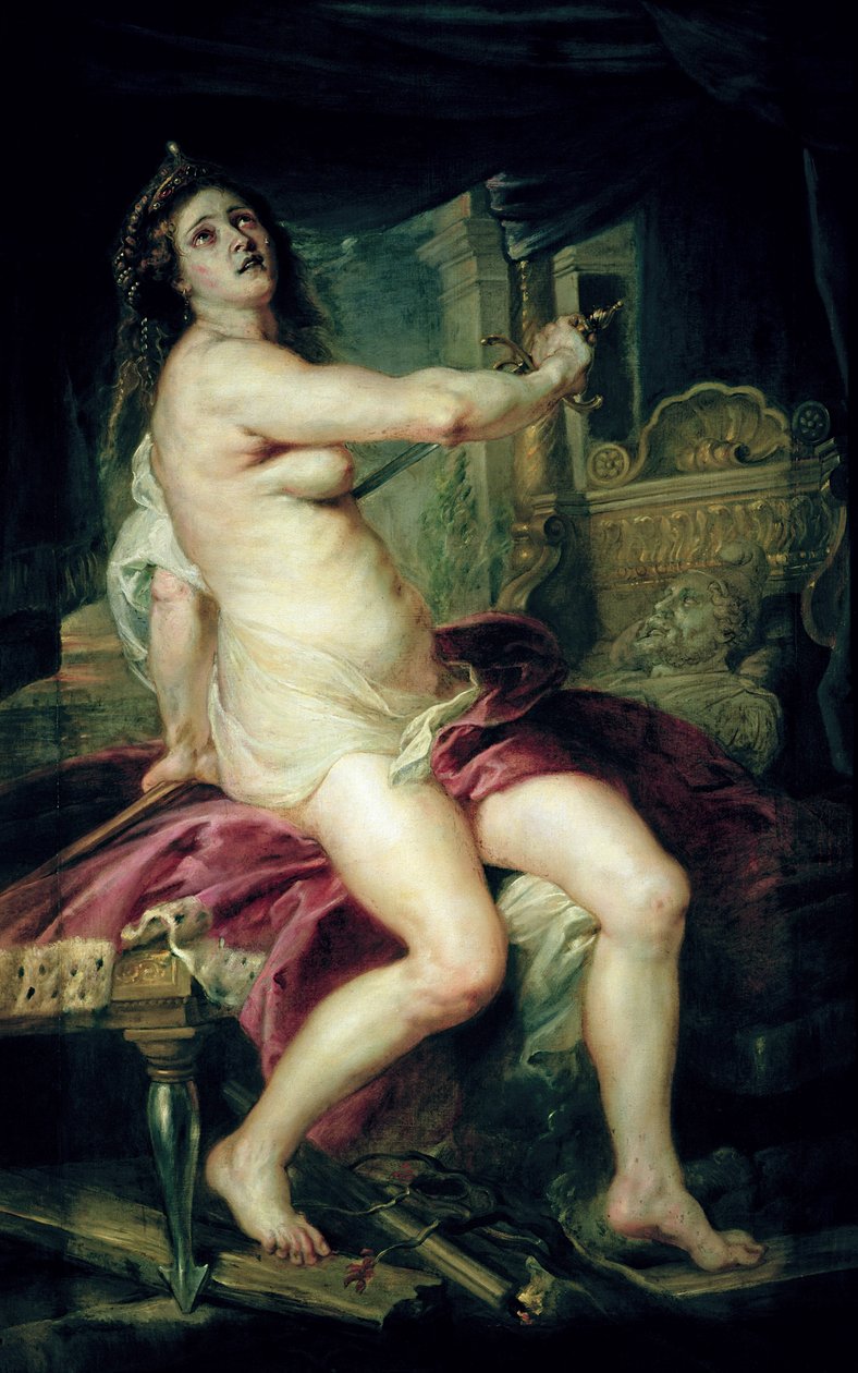 Dido halála (olaj, vászon) alkotó: Peter Paul Rubens