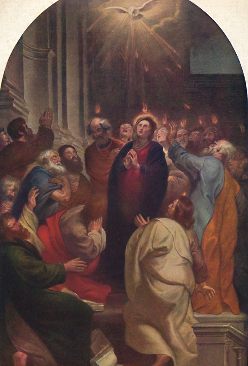 A Szentlélek leszállása, 1619, 1914. alkotó: Peter Paul Rubens