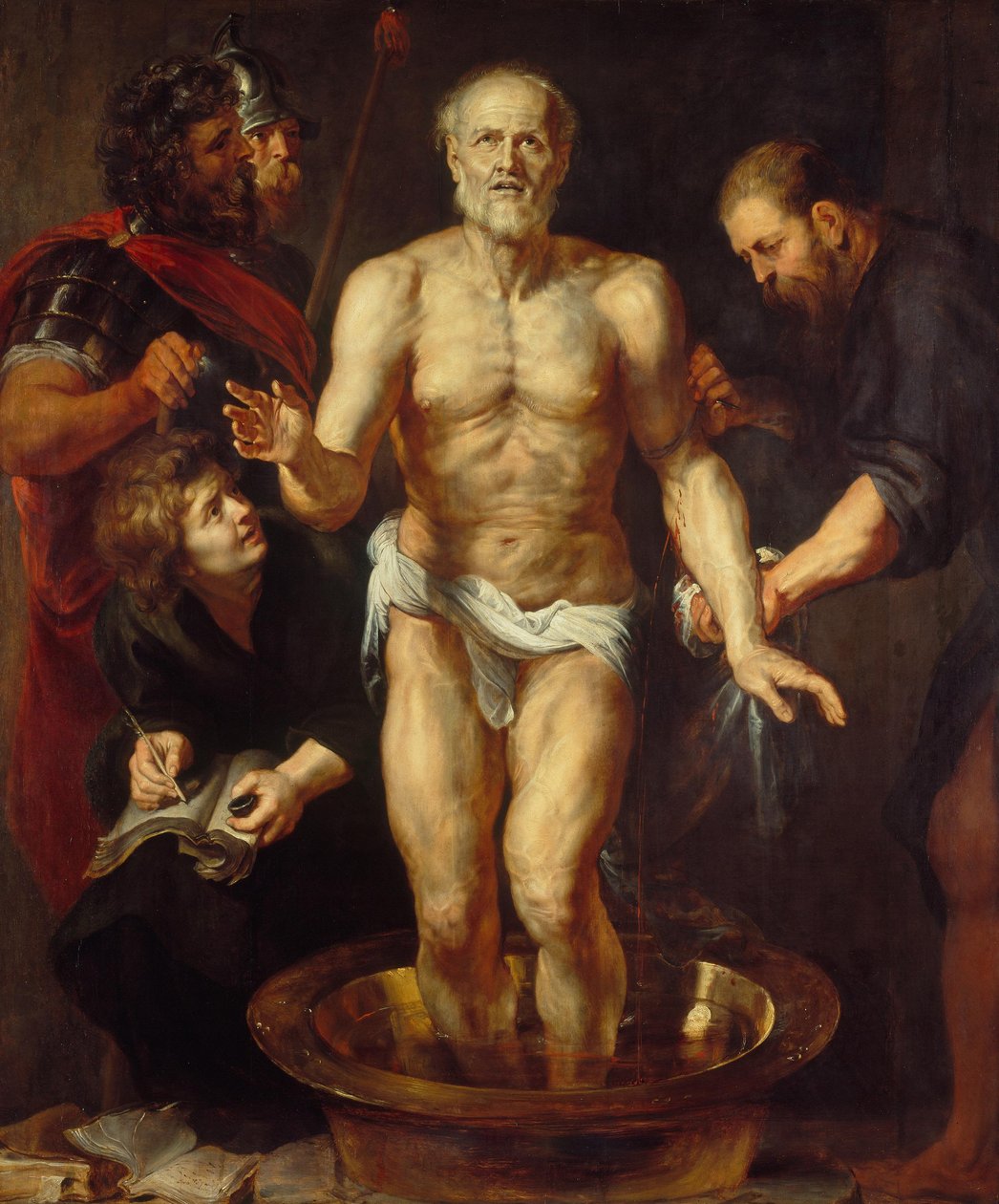 A haldokló Seneca alkotó: Peter Paul Rubens