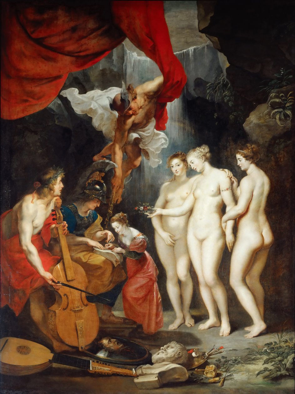 A hercegnő nevelése. A Marie de Medici ciklus alkotó: Peter Paul Rubens