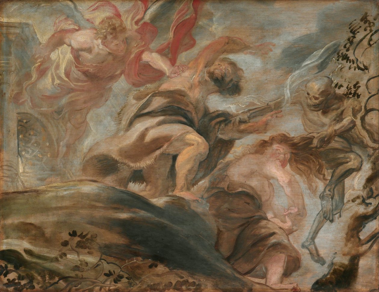 Kiűzetés az Édenkertből alkotó: Peter Paul Rubens