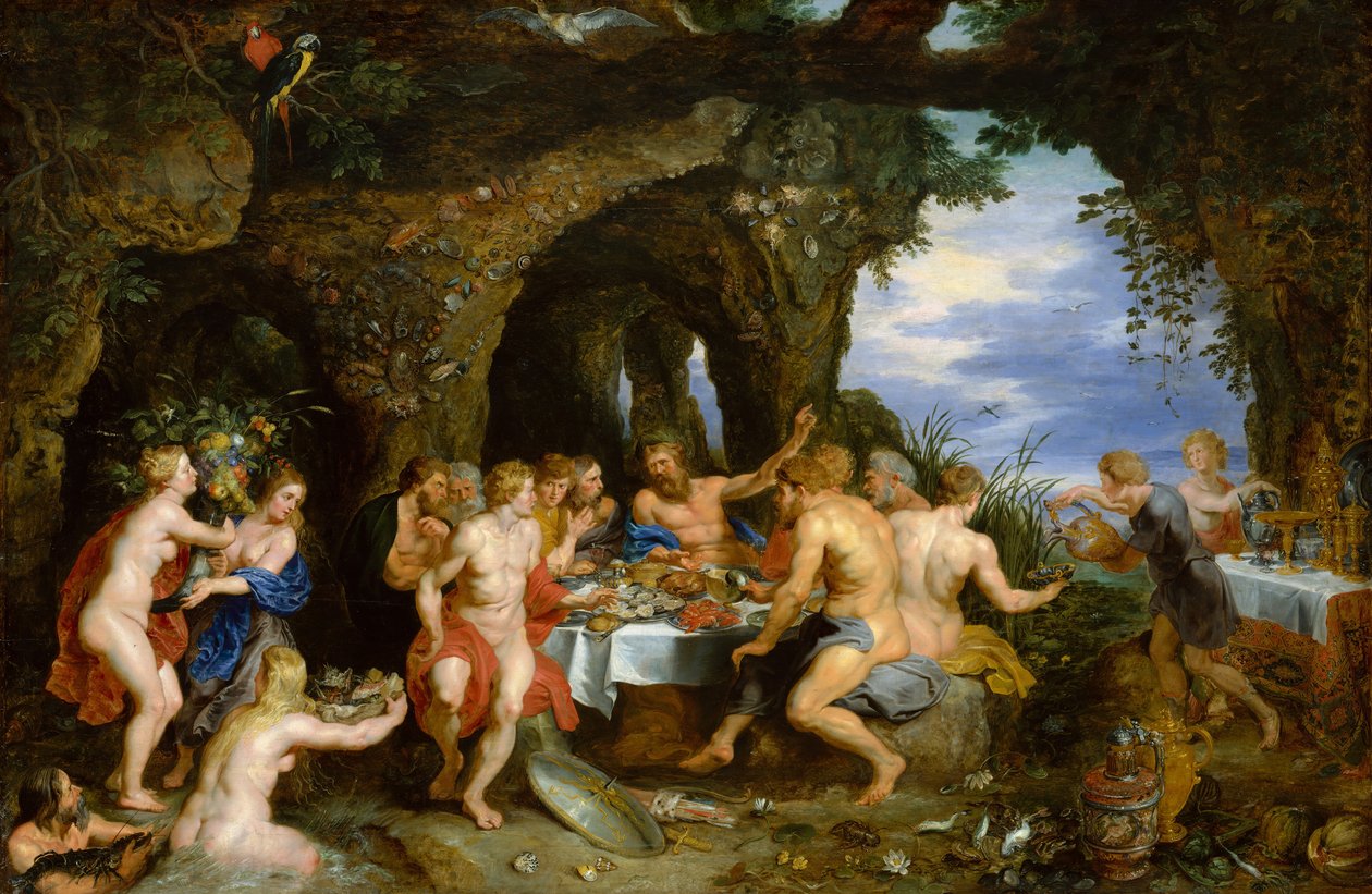 Acheloüs ünnepe, kb. 1615 alkotó: Peter Paul Rubens