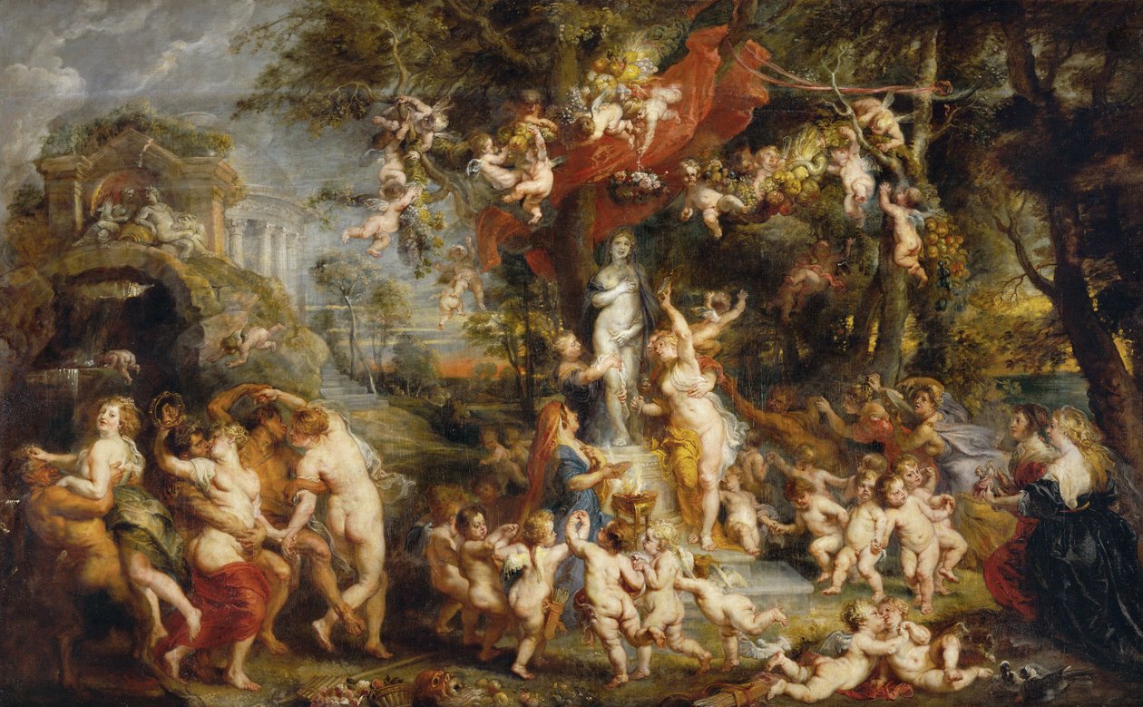 A Vénusz ünnepe alkotó: Peter Paul Rubens