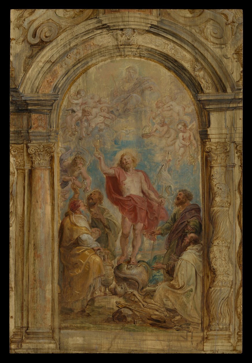 Die Verherrlichung der Eucharistie alkotó: Peter Paul Rubens